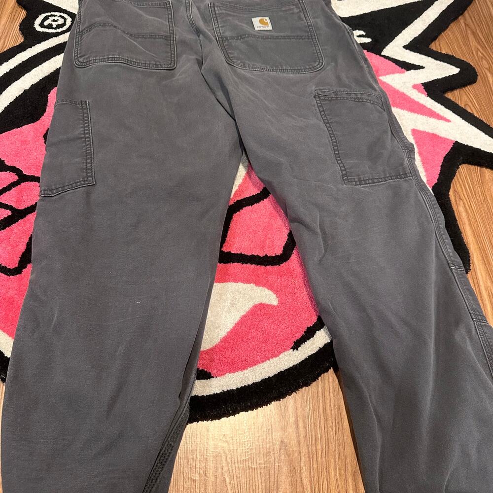 Carhartt Rugged Flex Relaxed Fit Canvas Double Front Utility Work Pants 36x30